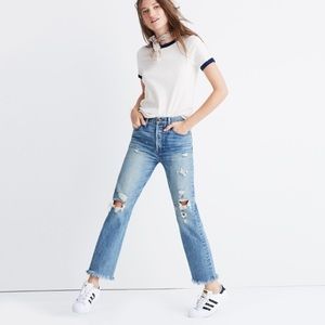 Madewell rivet and thread  women’s jeans size 27